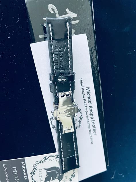 shell cordovan strap rolex